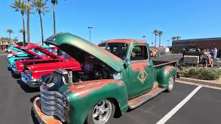 Rock and Roll Car Show at The Pavilions  Scottsdale Arizona [upl. by Azyl299]