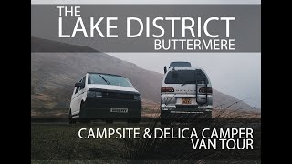 The Lake District Camping  Syke Farm Campsite  VW T6 amp Delica Camper Van Tour [upl. by Letnuahc]