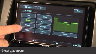 Sony XAV72BT DVD Receiver Display and Controls Demo  Crutchfield Video [upl. by Noitna]