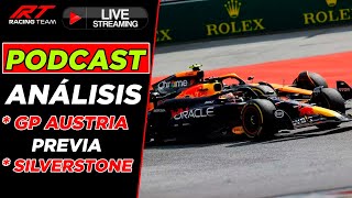 🔴 PODCAST  ANÁLISIS GP AUSTRIA F1 2024 y PREVIA GP SILVERSTONE ✔ DESASTRE de MAX y NORRIS 🔥 [upl. by Allekram]