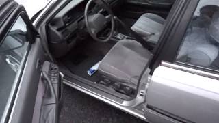 1991 Toyota Camry Automatic Seatbelt Demo [upl. by Nylitak45]