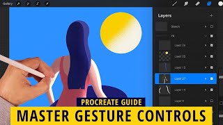 Procreate Basics Gesture Controls For Beginners [upl. by Delacourt400]