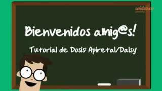 Tutorial Farmagenia Dosis Apiretal y Dalsy [upl. by Loise]