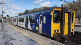 150275 The Yorkshire Regiment Yorkshire Warrior Departing Sheffield [upl. by Najtsirk]