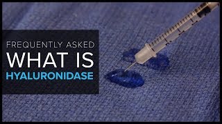 FAQ “What is Hyaluronidase” [upl. by Janeen177]