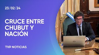 Milei aseguró que el conflicto con Chubut quotse resolverá en la Justiciaquot [upl. by Bernstein446]