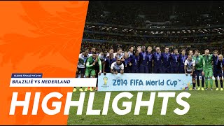 Highlights BrazilieNederland 12072014 kleine finale WK 2014 [upl. by Lien513]