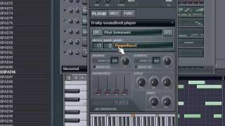 How To Use Fl Studio 8 Soundfont Player for Hip Hop Beats [upl. by Ahsinroc]