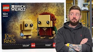 FRODO I GOLLUM 💍 LEGO BRICKHEADZ 40630 RECENZJA [upl. by Leod]