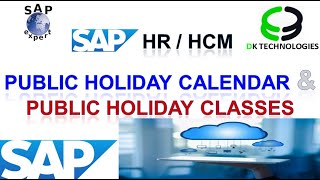 How to Configure Holiday Calendar  Factory Calendar  Holiday Class Time Management DKTECHNOLOGIES [upl. by Akilat]