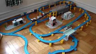 Tomica Hypercity Rescue  Tomy Plarail layout [upl. by Elianora]