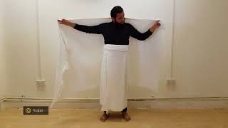 How to Tie Ihram Properly [upl. by Koball764]