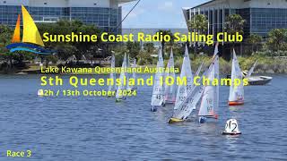 Race 3  2024 Sth Queensland IOM Championship [upl. by Lahey]