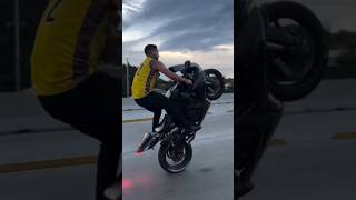 One wheel stunt wheelinamp [upl. by Asil856]