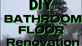 29 DOLLARS VINYL BATHROOM FLOOR REPAIR [upl. by Ynnhoj191]