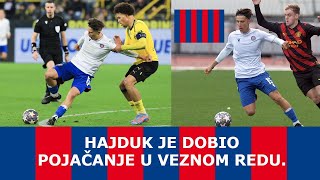 HAJDUK JE DOBIO POJAČANJE U VEZNOM REDU [upl. by Etrem]