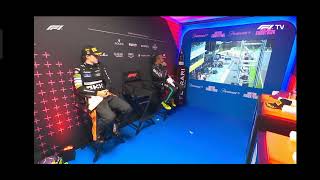 Cooldown Room Moments Belgian Grand Prix [upl. by Nahshunn]