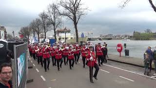 AMDG Kampen tijdens streetparade SailKampen op de IJsselkade [upl. by Sarilda51]