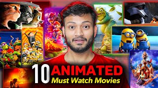 Top 10 Oscar Winning Animated Movies in 2024  Animated Movies  vkexplain [upl. by Crescentia]