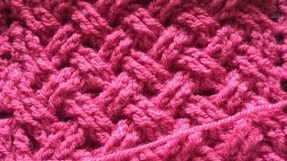 Keltische weefsteek haken Toer 12 en 3  Celtic weave stitch crochet [upl. by Notserp]