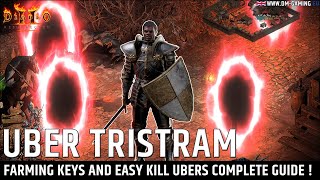 Uber Tristram and keys farming to easily kills them in few days after the new ladder  Diablo 2 [upl. by Eshman439]