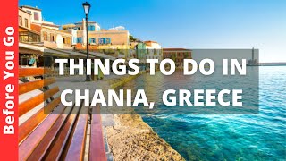 Chania Greece Travel Guide 12 BEST Things To Do In Chania Crete [upl. by Alica]