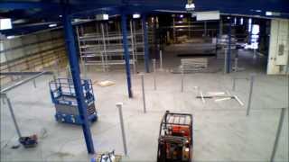 Dexion Storage Systems at St Leger Homes Doncaster timelapse [upl. by Pentheas344]