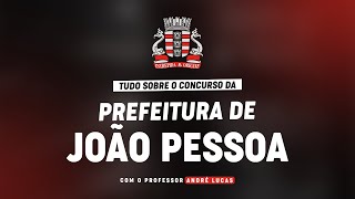 CONCURSO PREFEITURA DE JOÃO PESSOAPB  PLANEJAMENTO DE ESTUDOS [upl. by Solohcin]