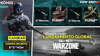 ¡NUEVOS CÓDIGOS SECRETOS para WARZONE MOBILE RECOMPENSAS GRATIS y LANZAMIENTO GLOBAL [upl. by Bolanger267]