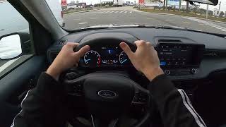 20222023 Ford Maverick XL 20 EcoBoost POV Test Drive 060  Radial Reviews [upl. by Sabanrab]