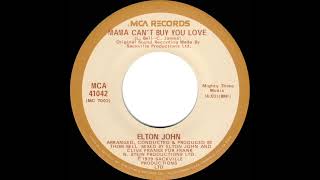 1979 HITS ARCHIVE Mama Can’t Buy You Love  Elton John stereo 451 AC [upl. by Johm]