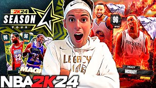 EVERYTHING YOU NEED TO KNOW ABOUT SEASON 4 OF NBA 2K24 MyTEAM [upl. by Aihsat]