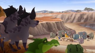 Lion Guard The Pride Landers Save Makuu  Pride Landers Unite HD Clip [upl. by Eitak]