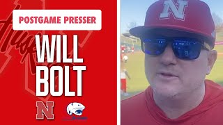 Nebraska baseball HC Will Bolt press conference following South Alabama series win I HuskerOnline [upl. by Jecoa]