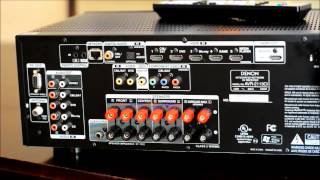 Denon AVR 2113  2113CI Receiver  Part I [upl. by Aillil]