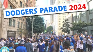 Lo que no se vio en TV en el Desfile de Los Angeles Dodgers ¡Un Día de celebración Increible [upl. by Nickolas]