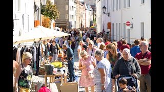 Rommelmarkt der Begijnhoven editie 2019 te Mechelen [upl. by Hgielyak]