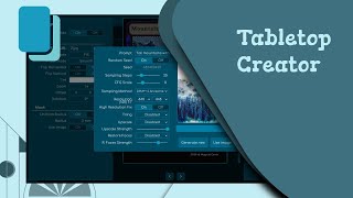 Tabletop Creator  Free Installation Tabletop Creator  Quick Guide [upl. by Fortier]