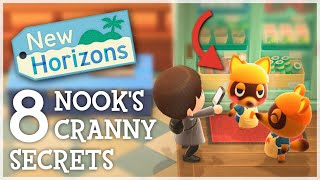 Animal Crossing New Horizons  8 Nooks Cranny SECRETS You Missed [upl. by Namdor758]