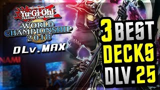 Melhores Decks Para LVL25  BEST DECKS FOR LVL25 Yugioh Duel Links [upl. by Irdua123]