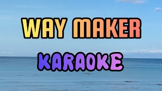 Christian songs karaoke WAY MAKER KaraokeAlphaomega christian song karaoke [upl. by Flan]