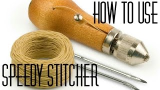 How To Sew using a Speedy Stitcher [upl. by Angelina]