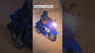 Suzuki Hayabusa TBR Exhaust Tunnel Sound ytshorts shortsvideo shorts short [upl. by Naelcm]