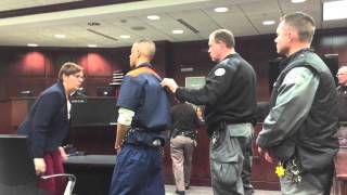 Watch as accused murderer yells at witness victims family during prelim [upl. by Angela668]