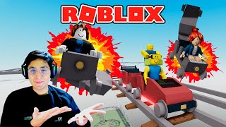 We Build Our Own Cart Rides in Roblox [upl. by Retsub]