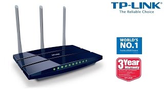 TPLINK 450Mbps Wireless N Gigabit Router  TLWR1043ND [upl. by Hayyim]