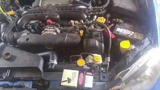 0812 WRX spark plug and coil pack change [upl. by Romine]