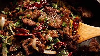 Xinjiang Cumin Lamb Stir Fry [upl. by Ettenil]