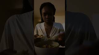 Eat Gumbo With Me  Mukbang🍚🦐❤️ [upl. by Randy]