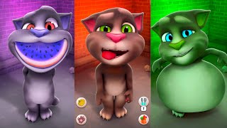 MY Talking Tom Cat 🌶️🥥🎂🍉🍒🍓🍅🥕🌽🥦🥬🫑🍇🥥🍌🥭 Talkingtom2 [upl. by Drucilla]